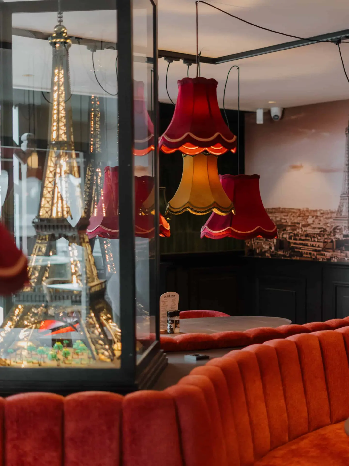 The restaurant at Le Paris in Leidschendam, the venue selected for The Succession Dinner